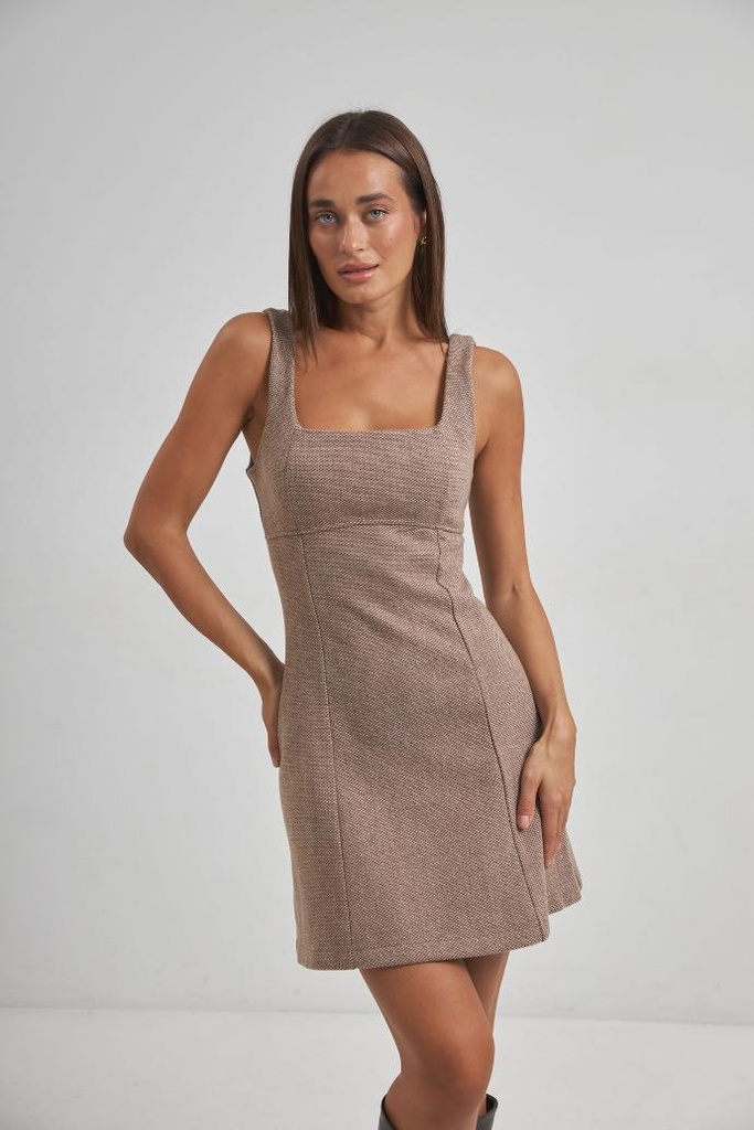 Mini dress from a casual suit