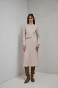 Rochie maxi cu fustă evazată