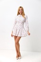 Rochie mini din material moale