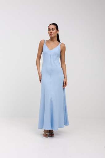 Сарафан максі на тонких бретелях