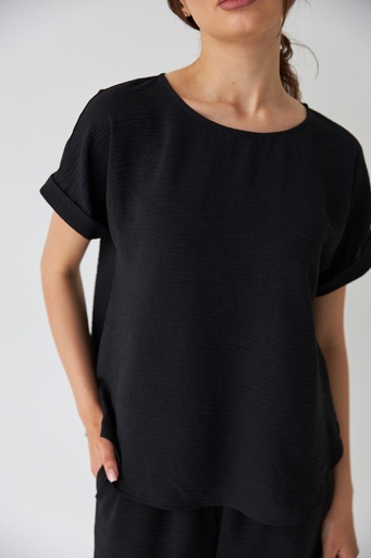 Блуза вільна з крепу