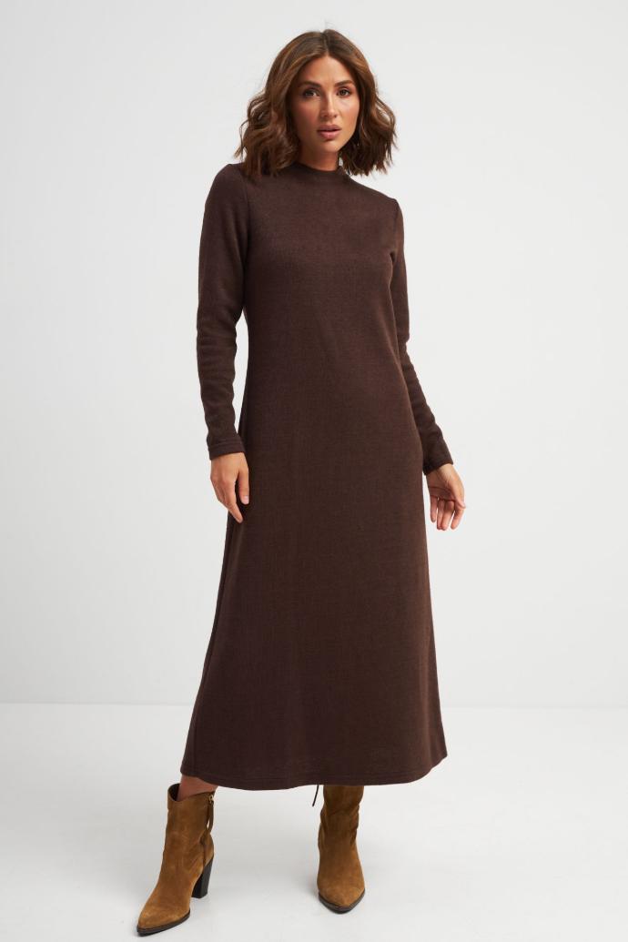 Rochie tricotată călduroasă