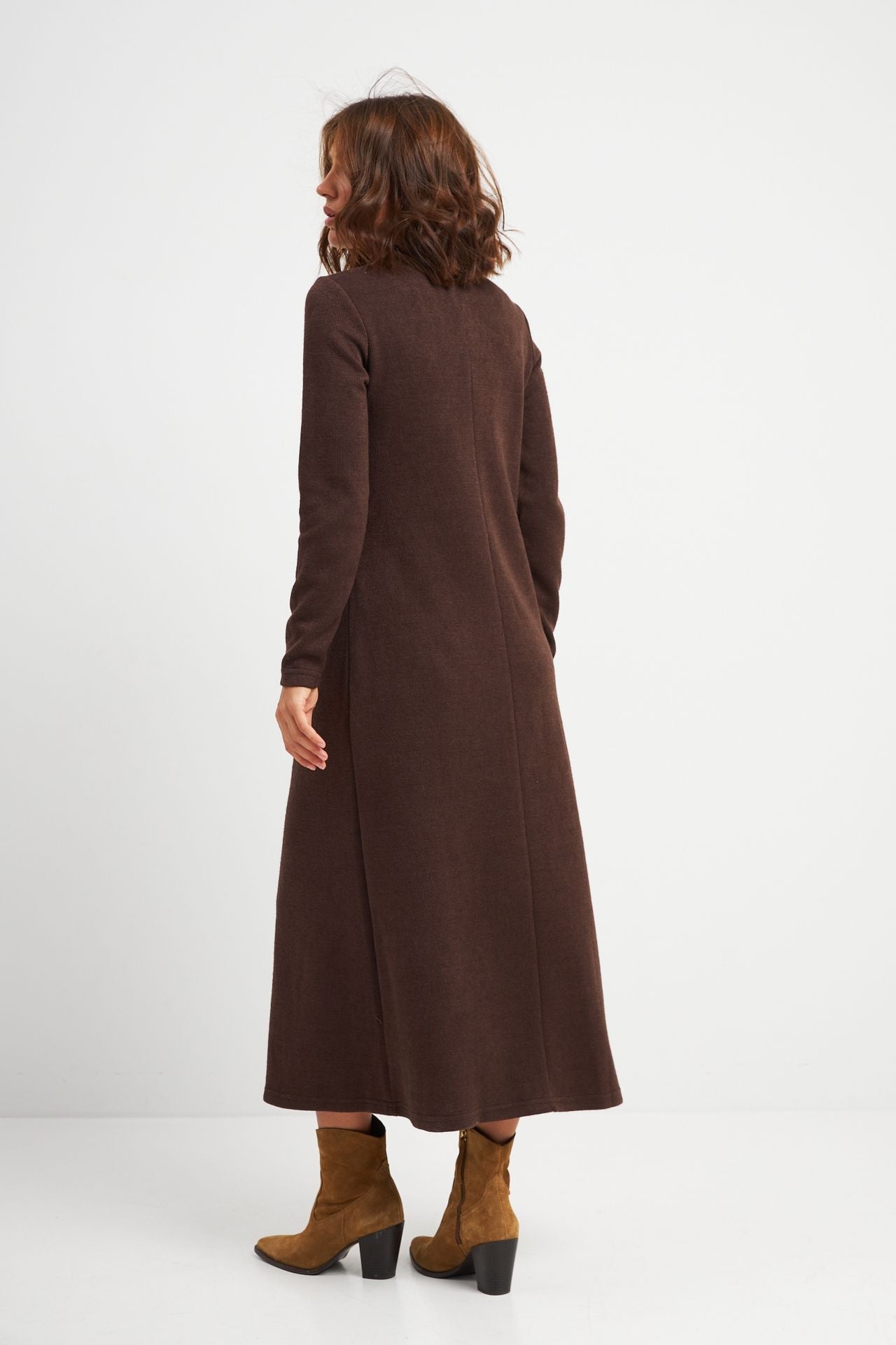 Rochie tricotată călduroasă