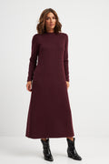Rochie tricotată călduroasă