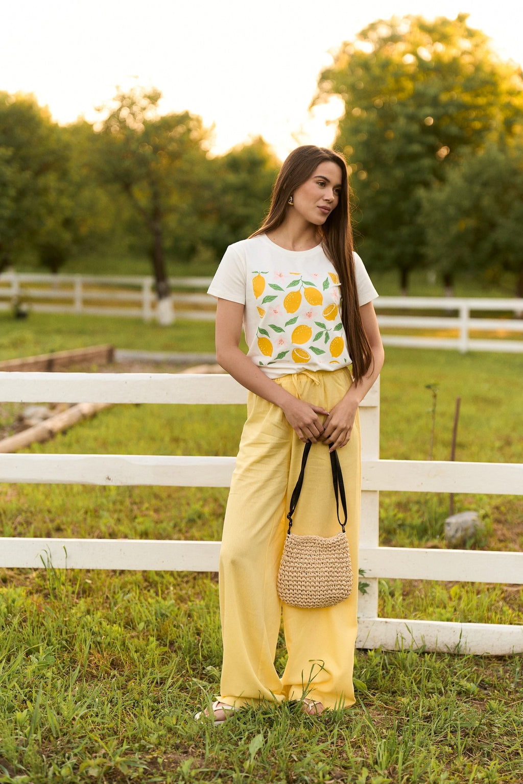 Tricou basic drept Fructe