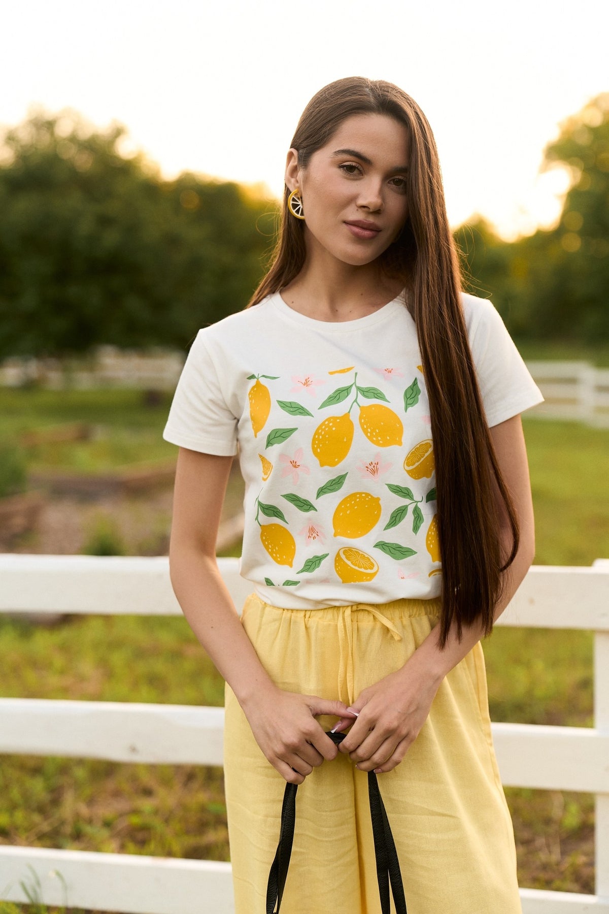 Tricou basic drept Fructe
