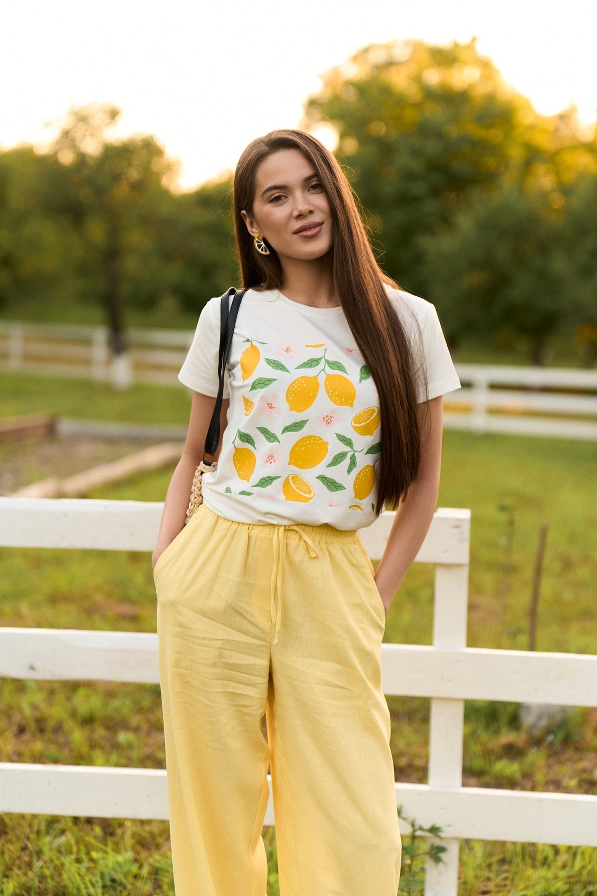 Tricou basic drept Fructe