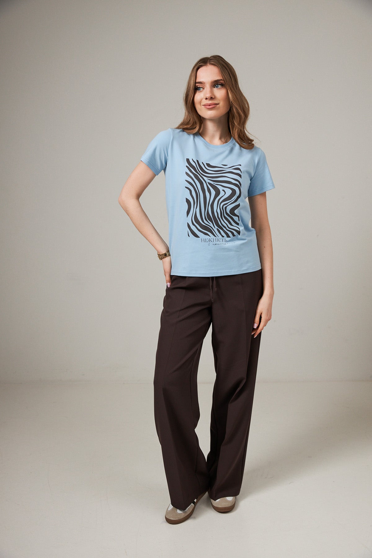 Tricou basic cu imprimeu Tandrețe