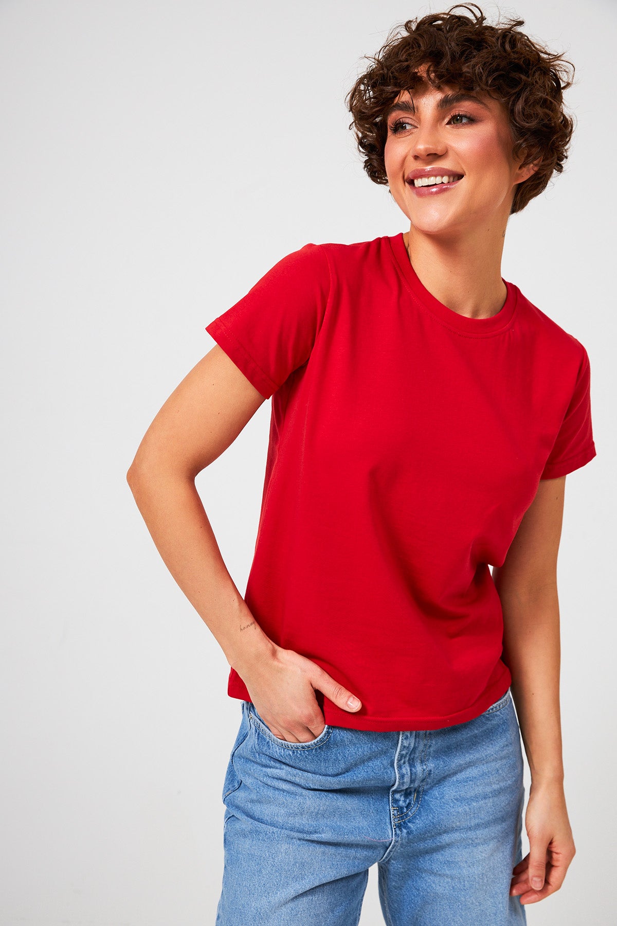 Tricou basic drept