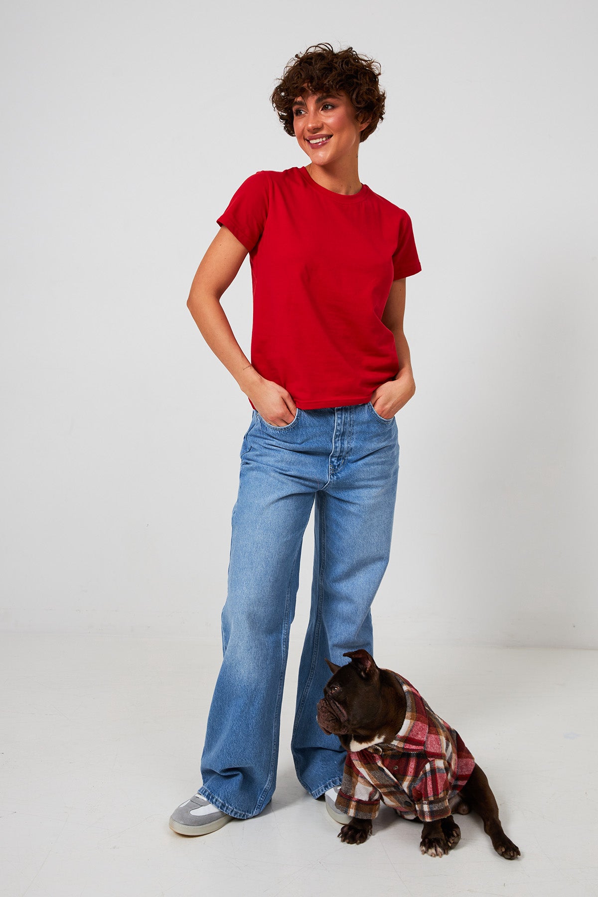 Tricou basic drept