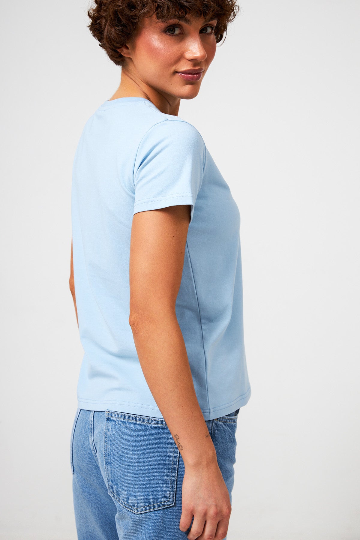 Tricou basic drept