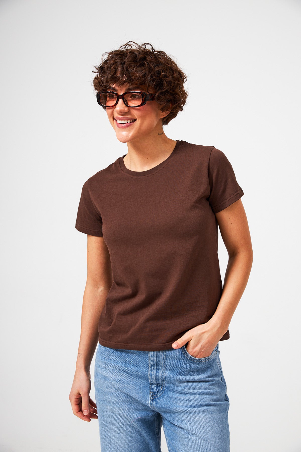 Tricou basic drept