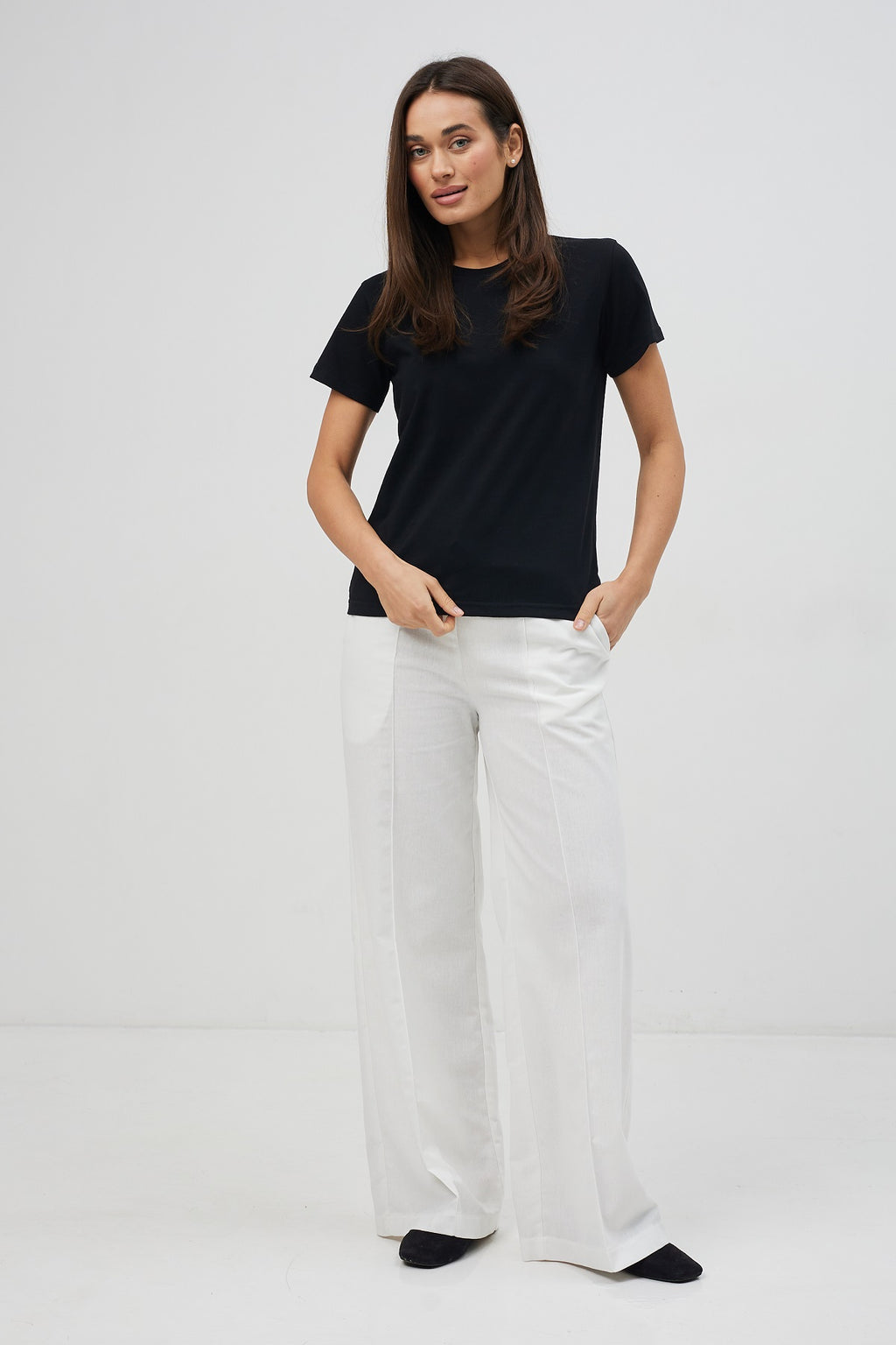 Tricou basic din jerseu Kulir