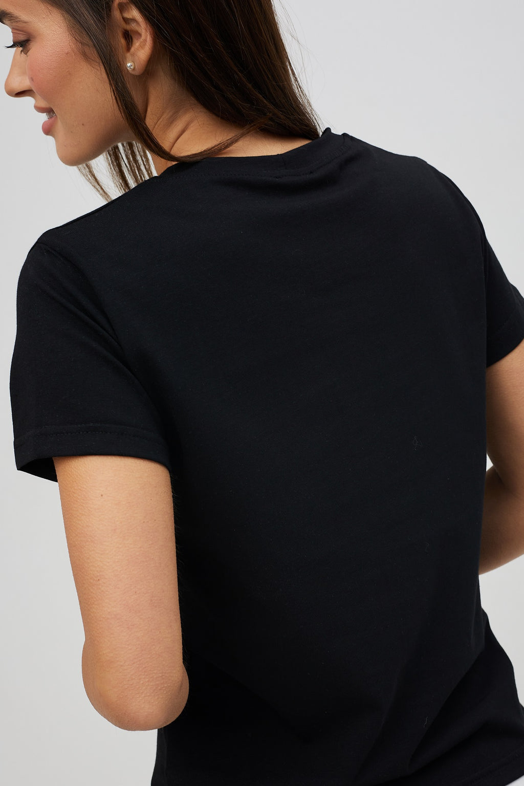 Tricou basic din jerseu Kulir