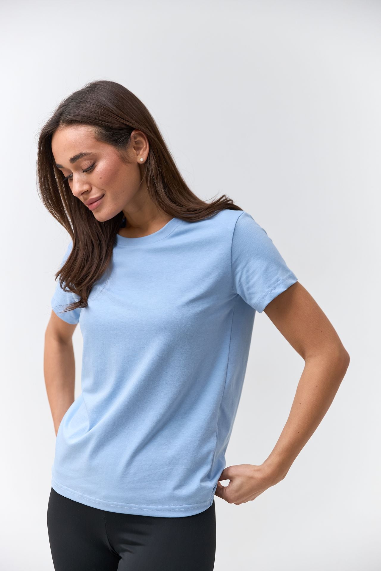 Tricou basic din jerseu Kulir