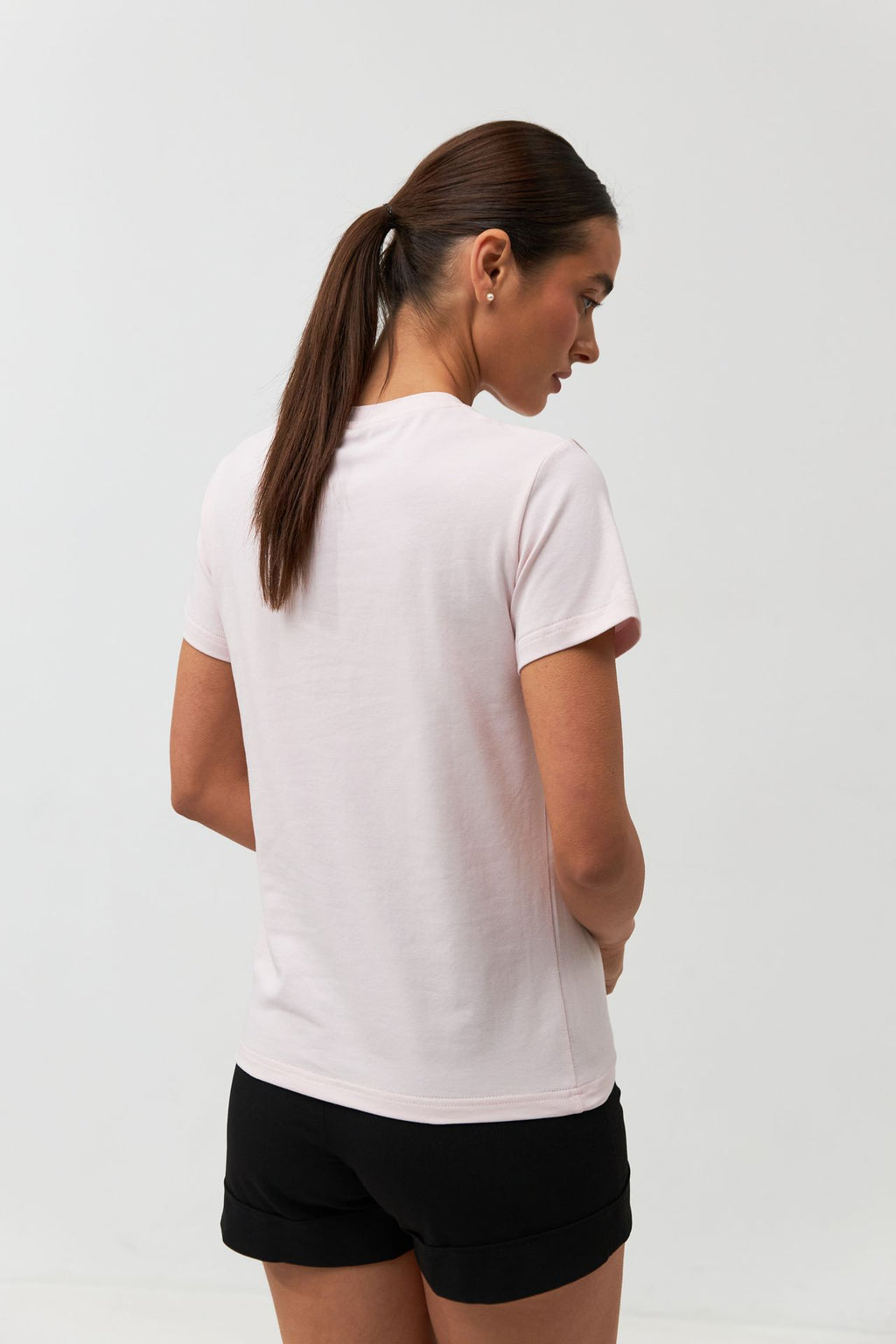 Tricou basic din jerseu Kulir
