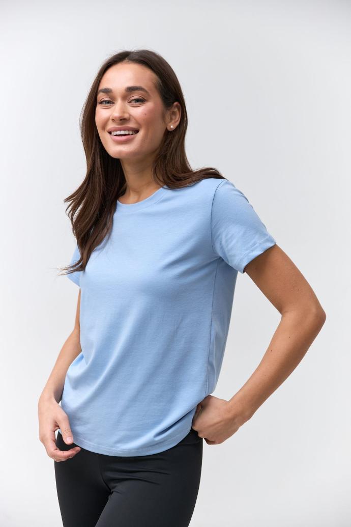 Tricou basic din jerseu Kulir