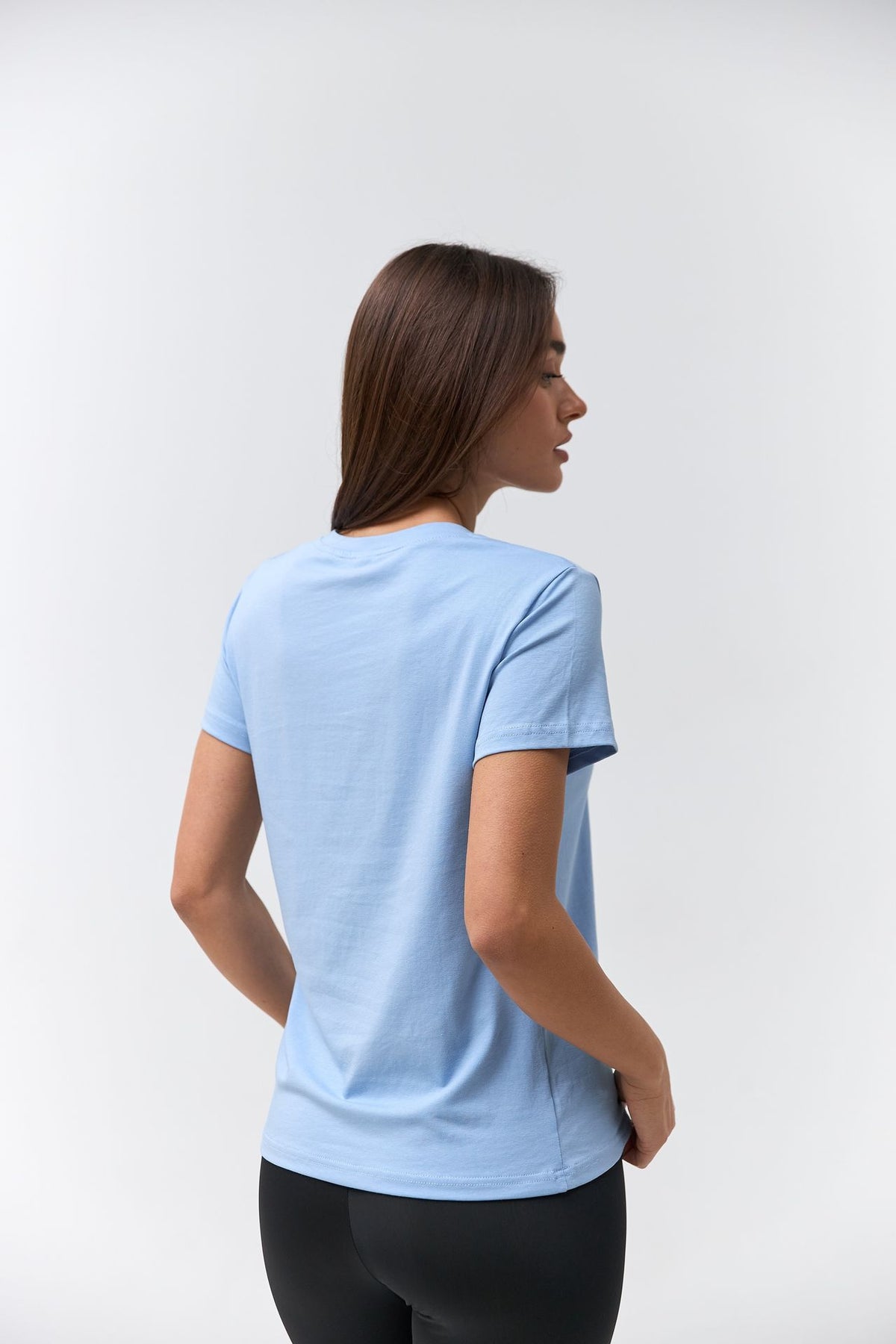Tricou basic din jerseu Kulir