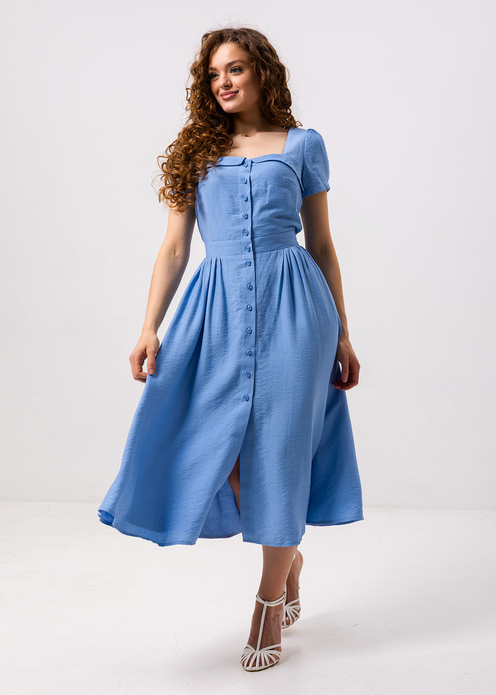 Rochie midaxi cu in