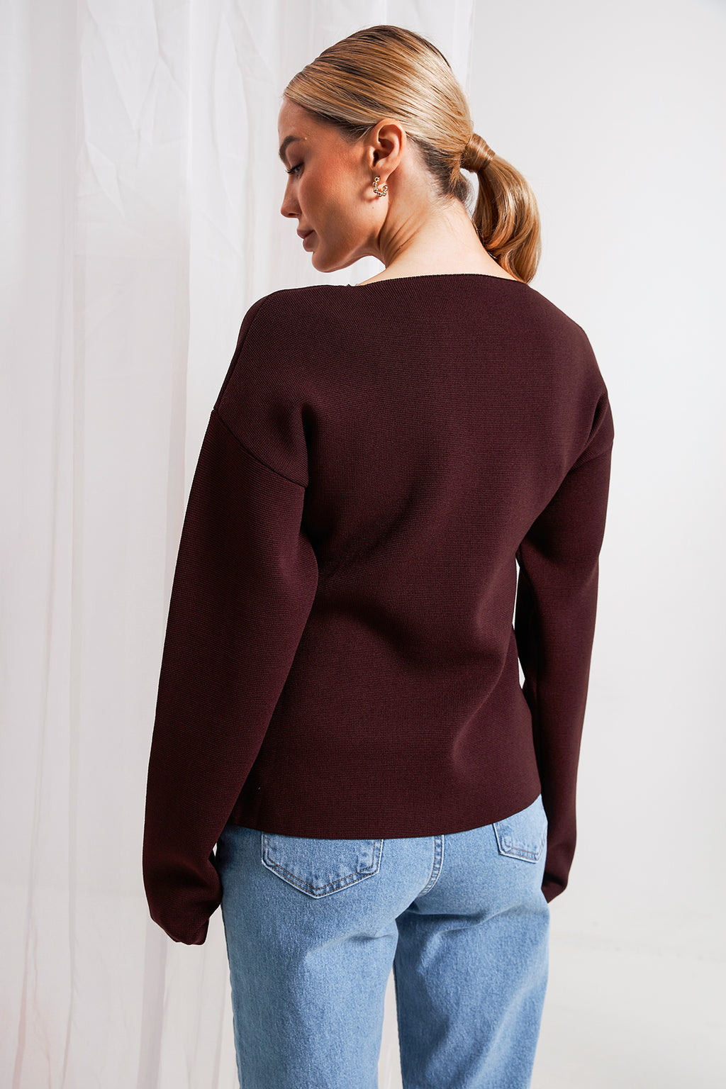 Cardigan cu capse