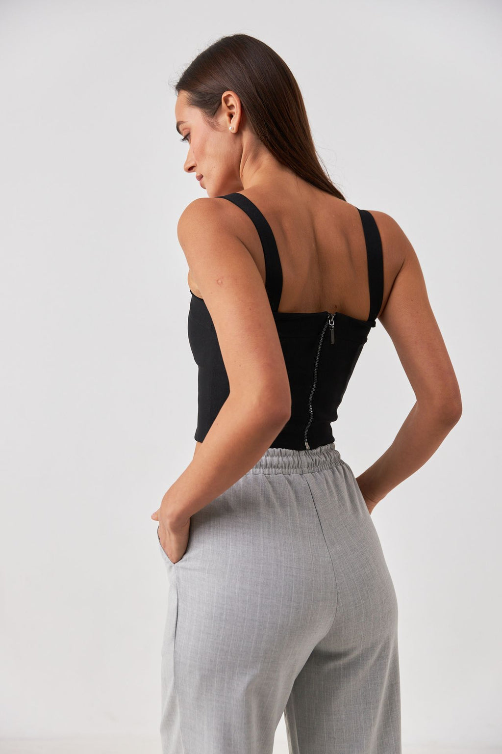 Top din denim bengalină