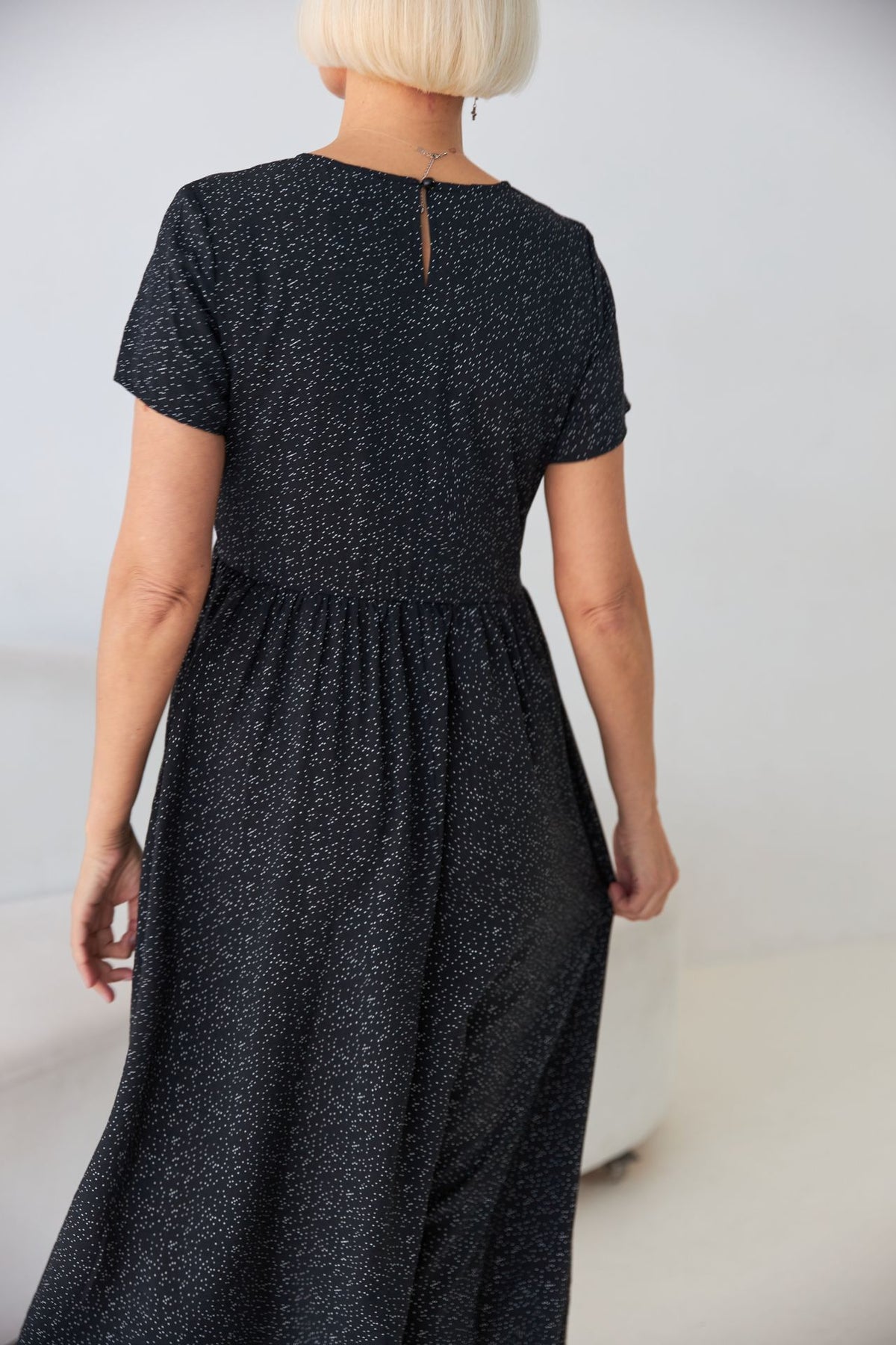 Rochie maxi boho cu buline