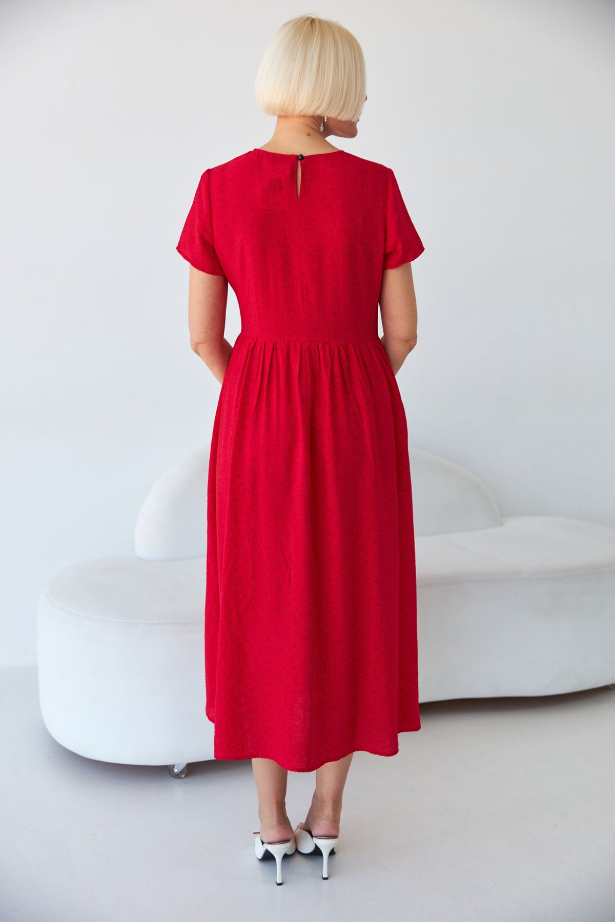 Rochie maxi boho cu buline