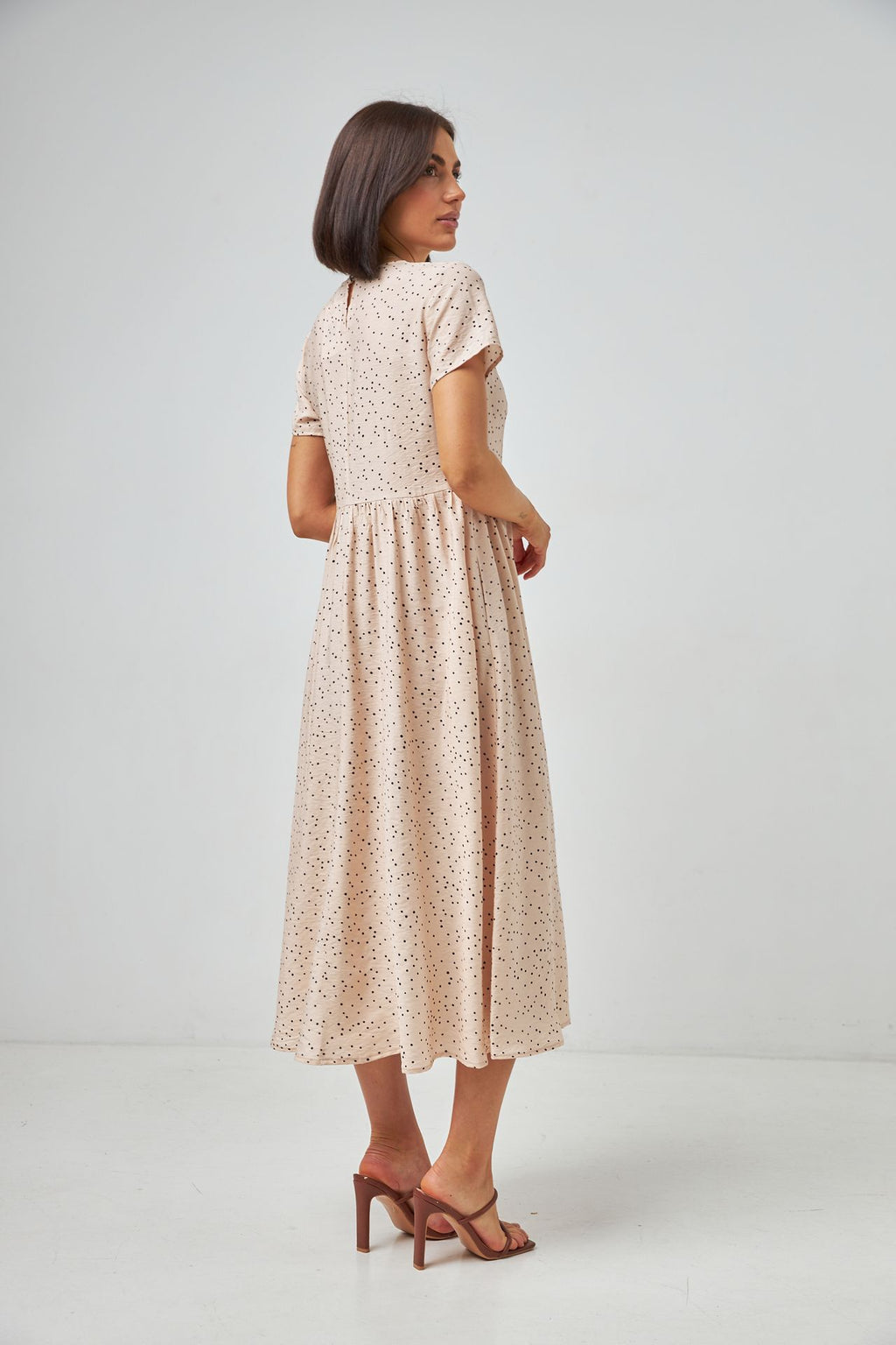 Rochie maxi boho cu buline