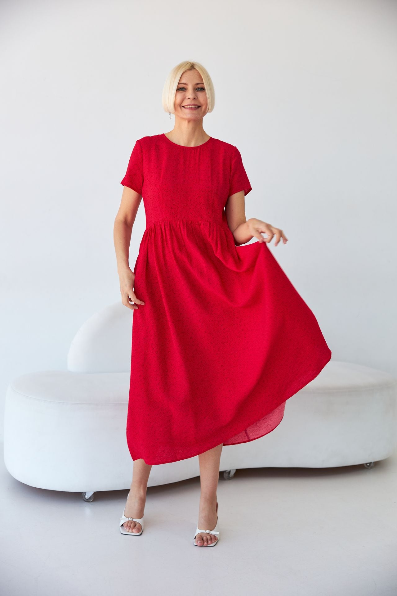 Rochie maxi boho cu buline