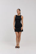 Rochie mini cu in și spatele decupat