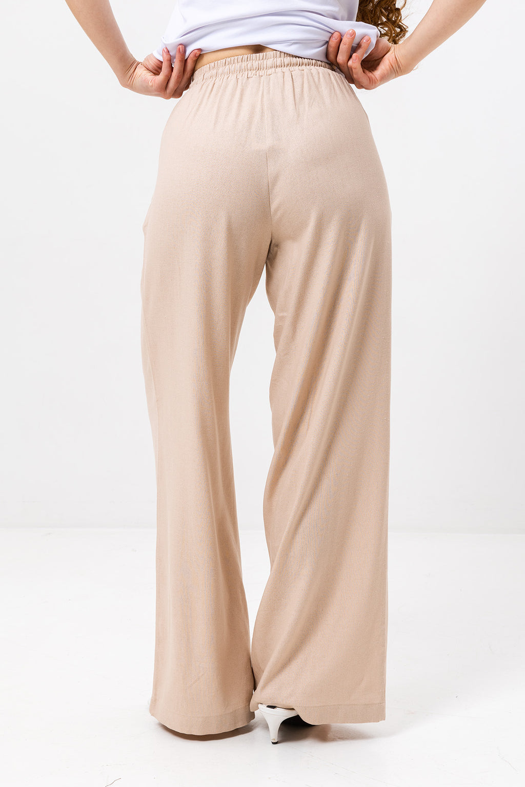Pantaloni palazzo cu in