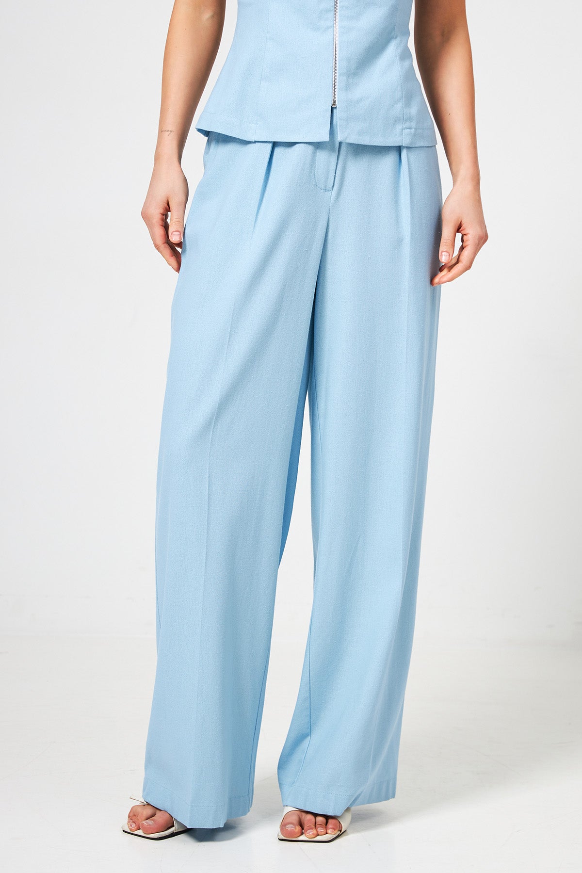 Pantaloni palazzo cu in Francesca