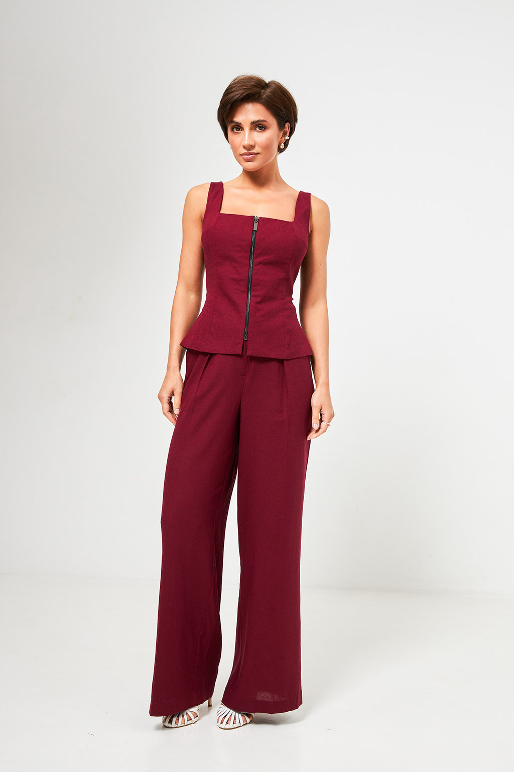 Pantaloni palazzo cu in Francesca