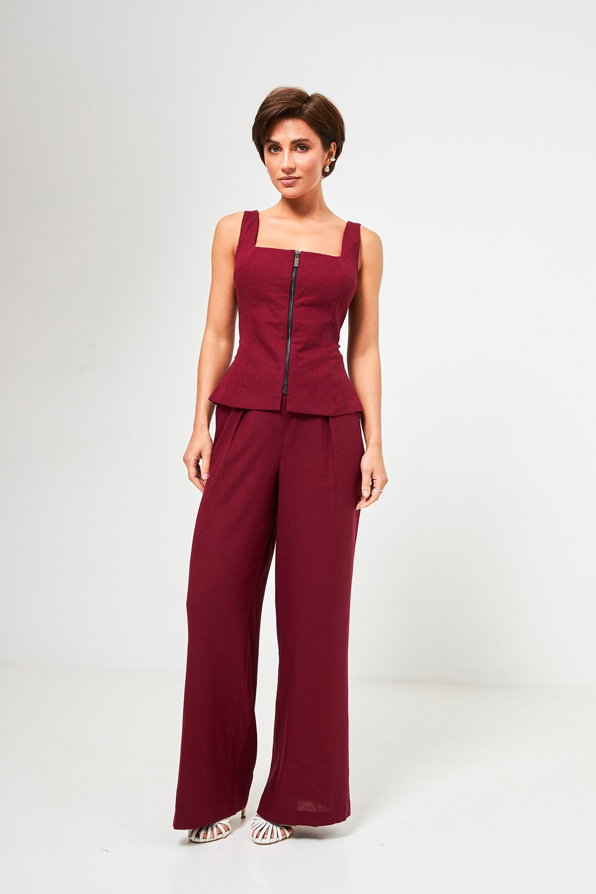 Pantaloni palazzo cu in Francesca
