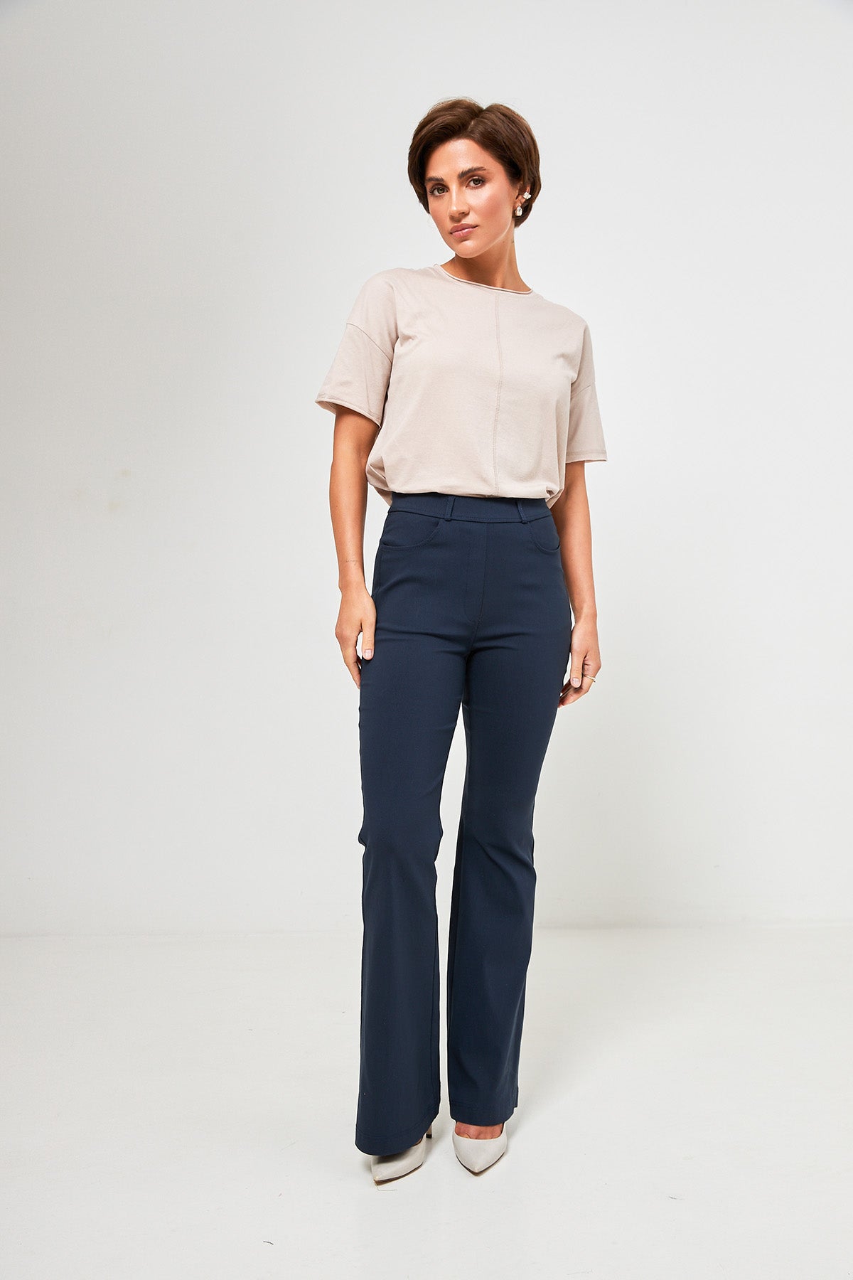 Pantaloni evazați Harper
