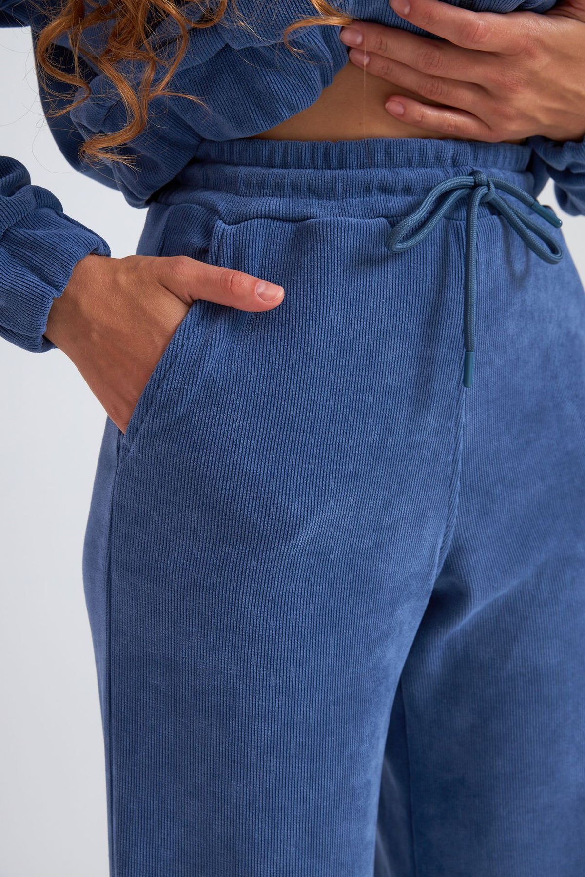 Pantaloni lejeri cu talie elastică Linda