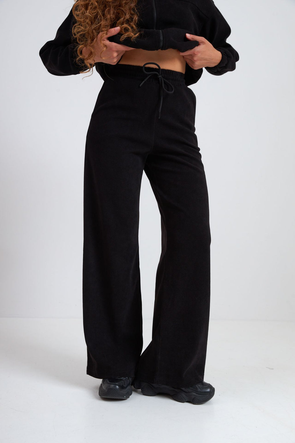Pantaloni lejeri cu talie elastică Linda