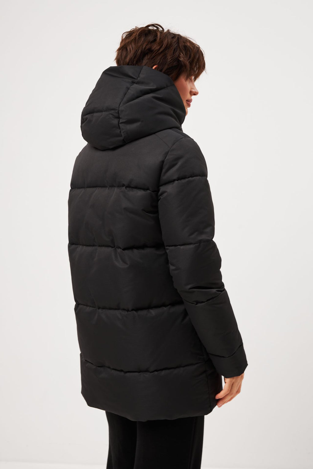Geacă puffer lungă