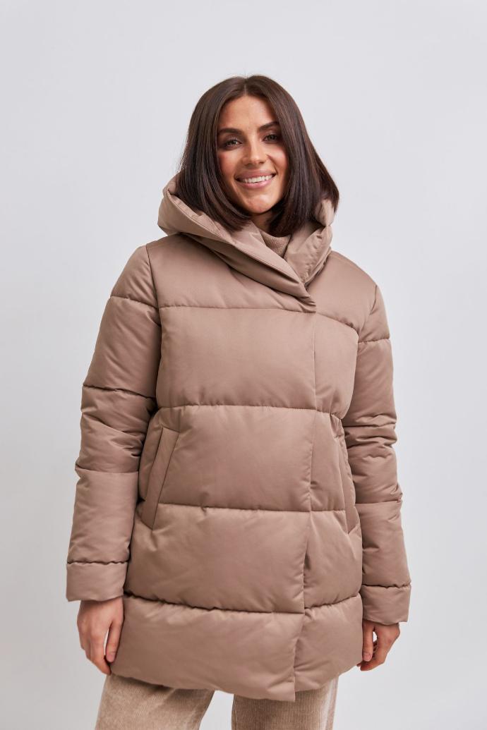 Geacă puffer lungă