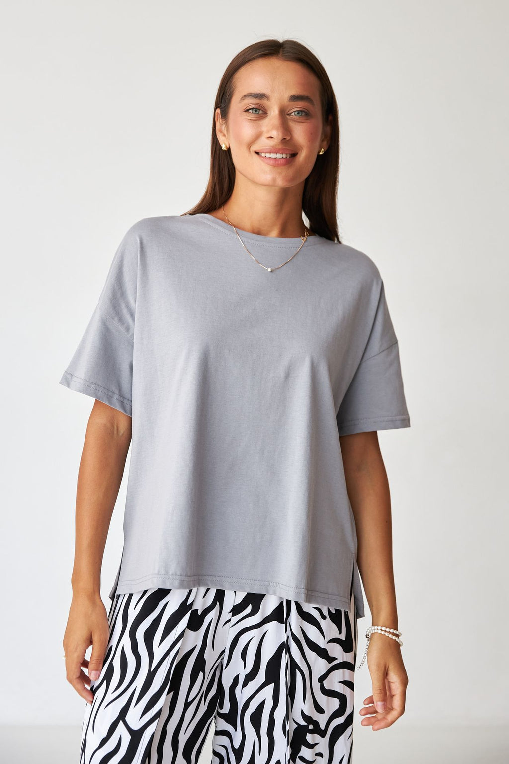 Tricou cu spate alungit