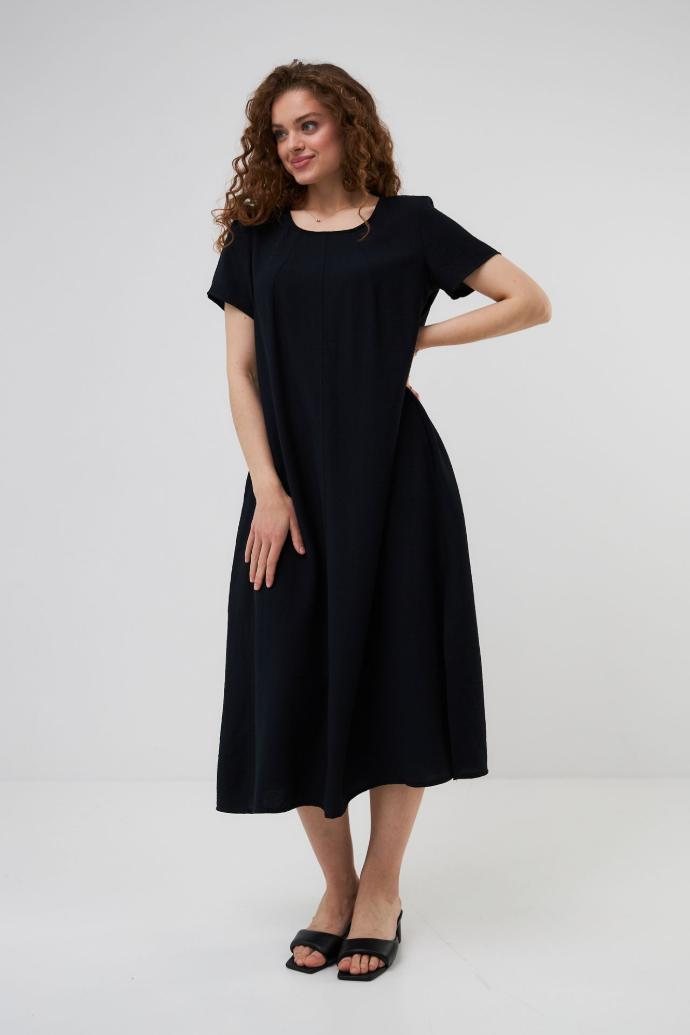 Rochie midaxi lejeră cu in