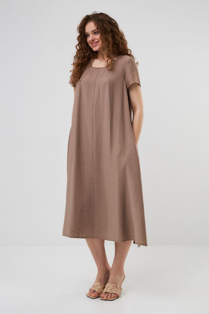 Rochie midaxi lejeră cu in