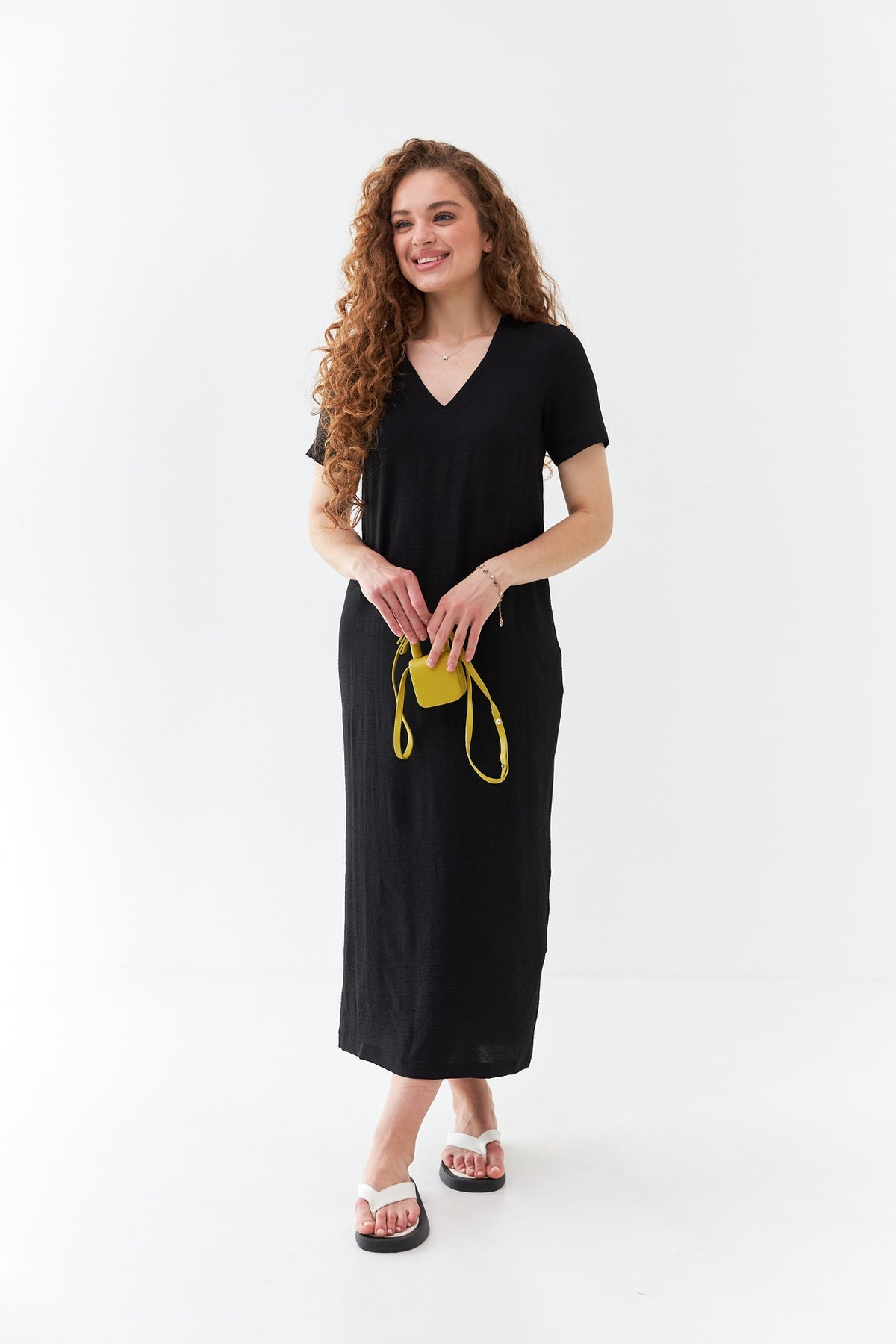 Rochie maxi din crep
