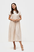 Rochie maxi de vară cu buline mici