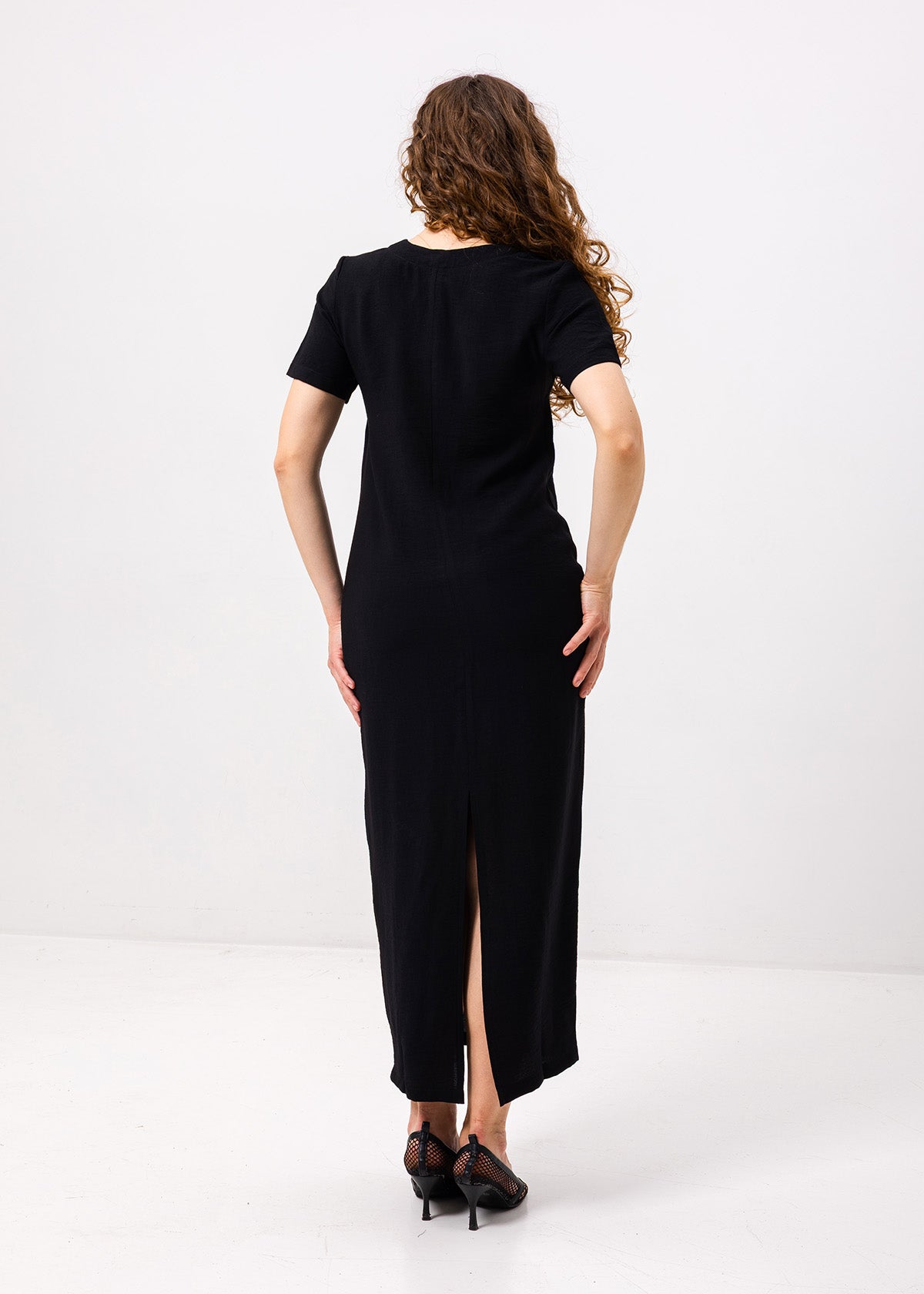 Rochie maxi cu in