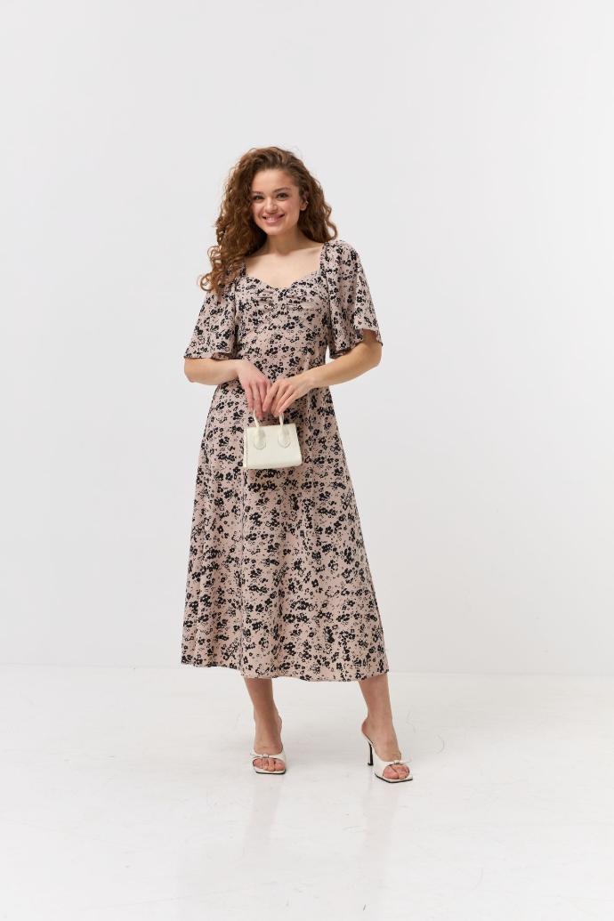 Rochie midaxi cu drapaj