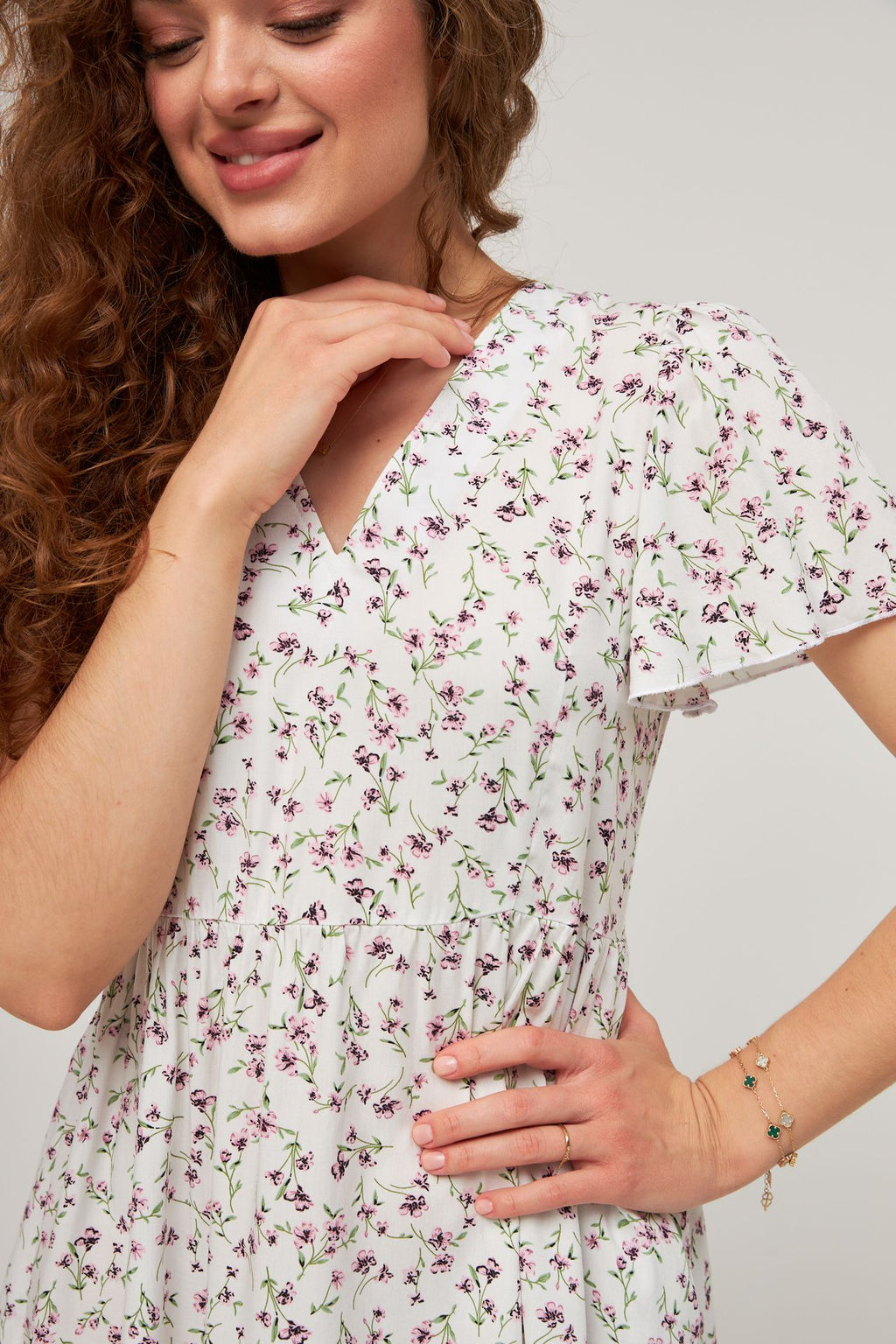 Rochie mini cu decolteu în V