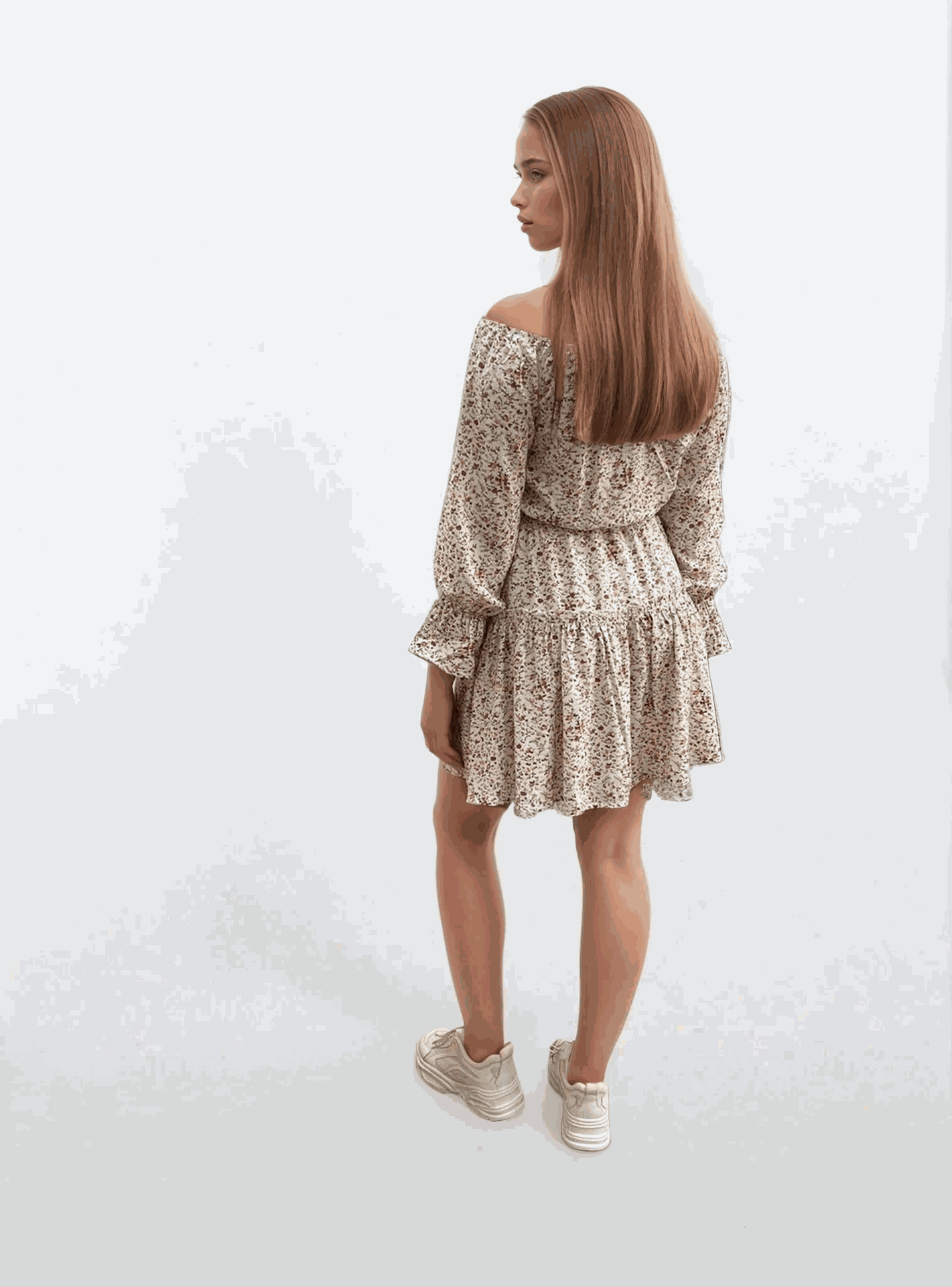 Rochie mini de vară cu bust elastic
