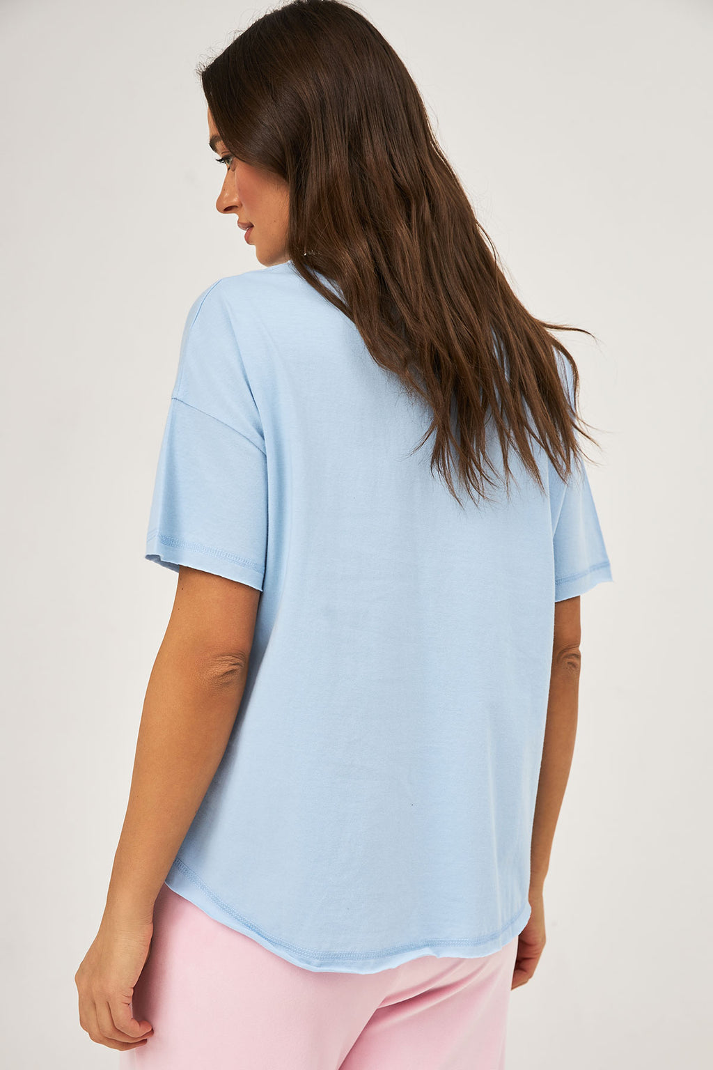 Tricou oversize cu șlițuri