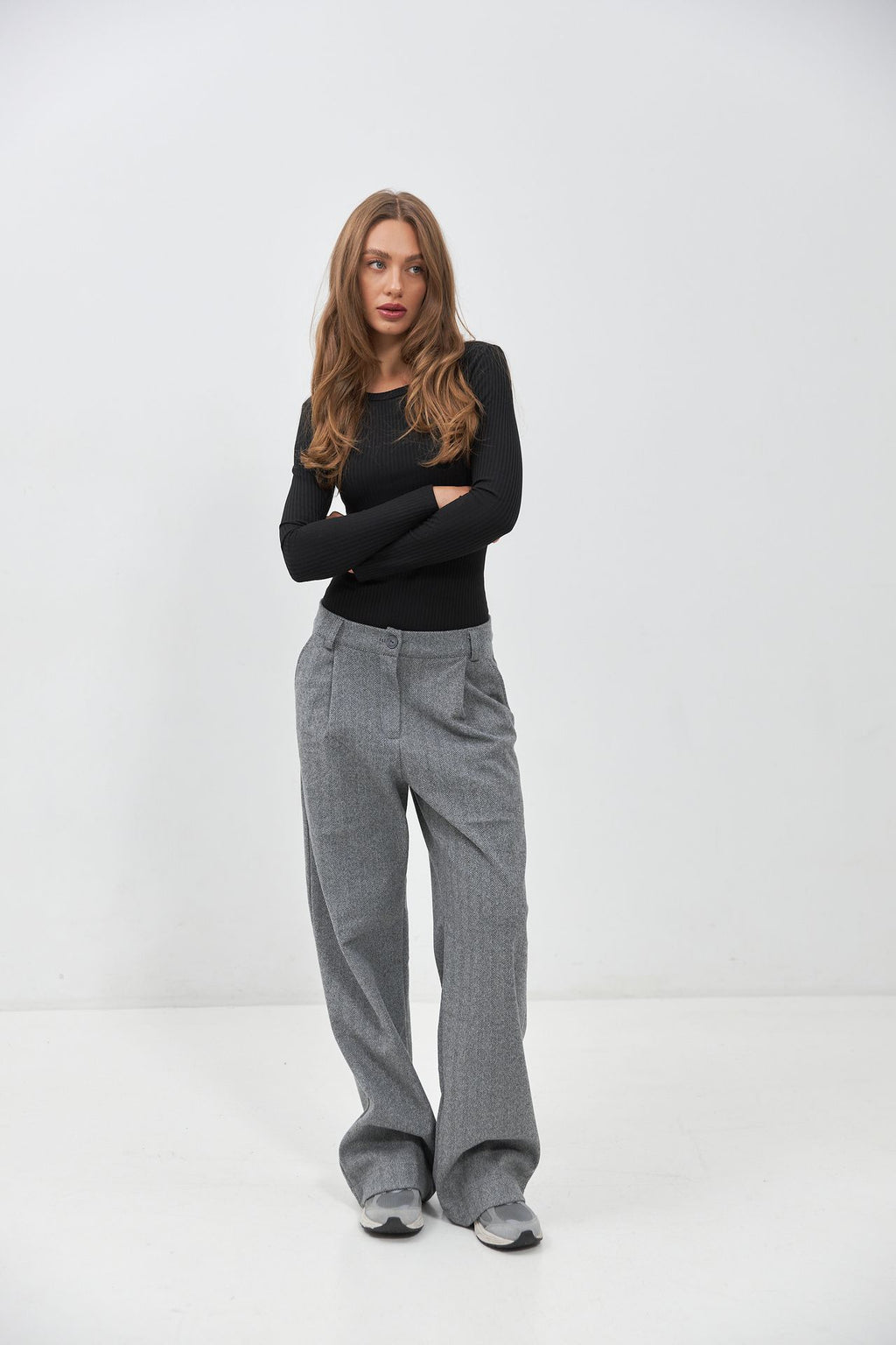 Pantaloni palazzo clasici Gloria 2